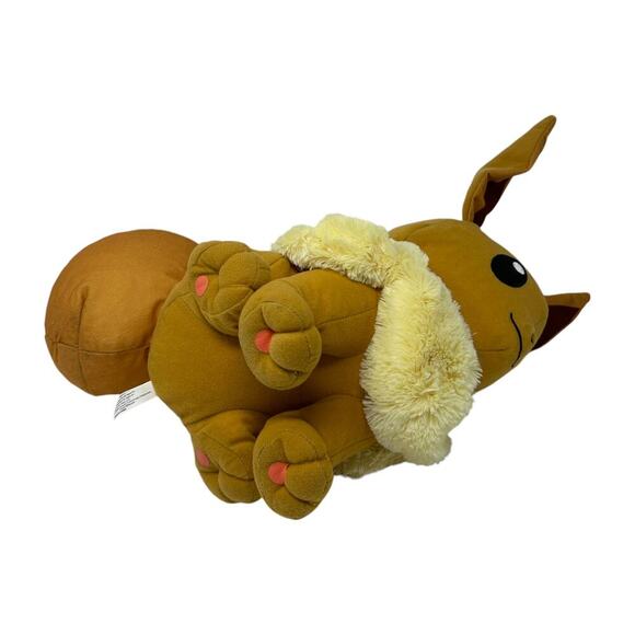 18" Jumbo Oversized Eevee Pokemon Plush 2022 Toy Factory Hang or Display Decor - Picture 9 of 16